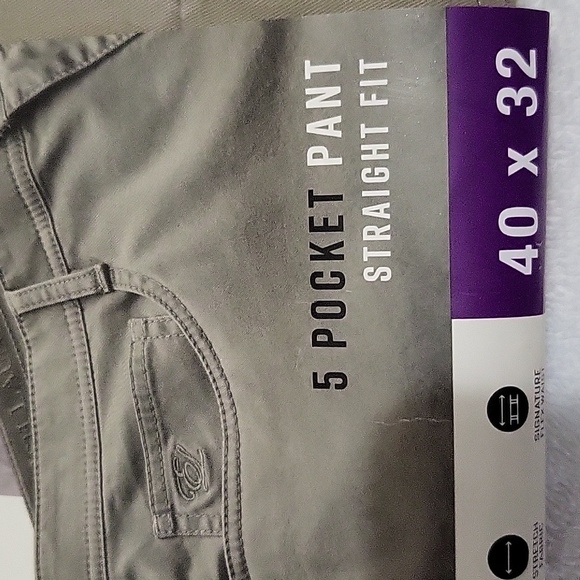 ENGLISH LAUNDRY MEN'S 5 POCKET STRAIGHT FIT PANT - Picture 3 of 5